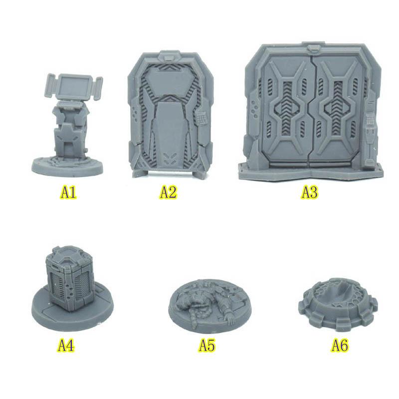 英菲3D门科幻桌游模型