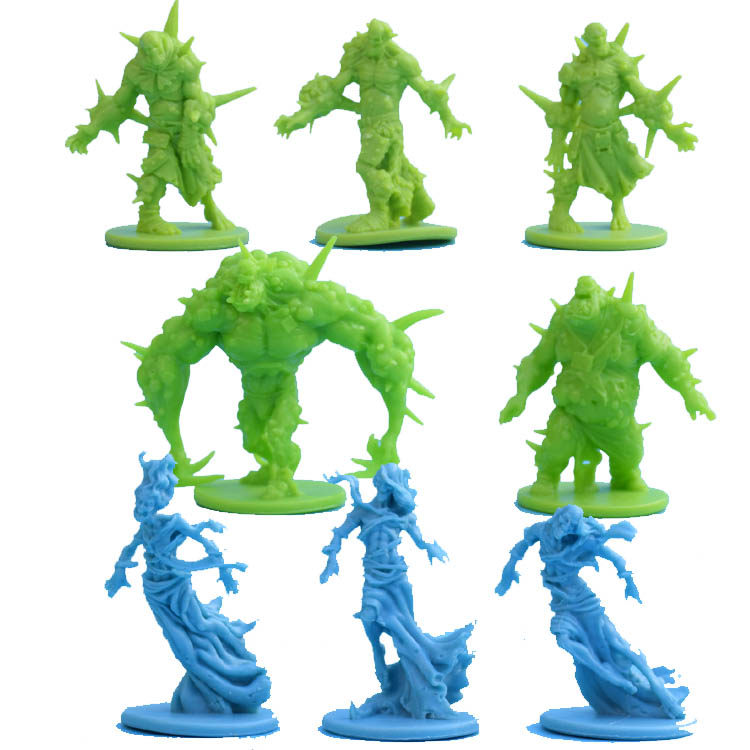 无尽杀戮 黑死病 绿色部落 桌游模型 战棋跑团 僵尸丧尸