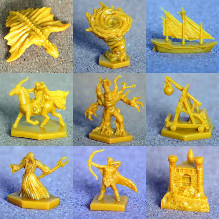 龙与地下城 dnd 征服耐拉斯 北方战争 战棋跑团 桌游模型