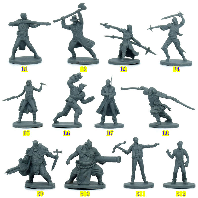 克苏鲁B1系列DMD桌游模型 战士