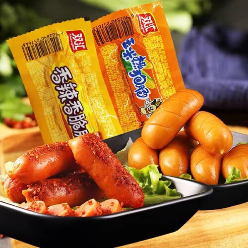 香辣香脆肠60g网红大根泡面热狗