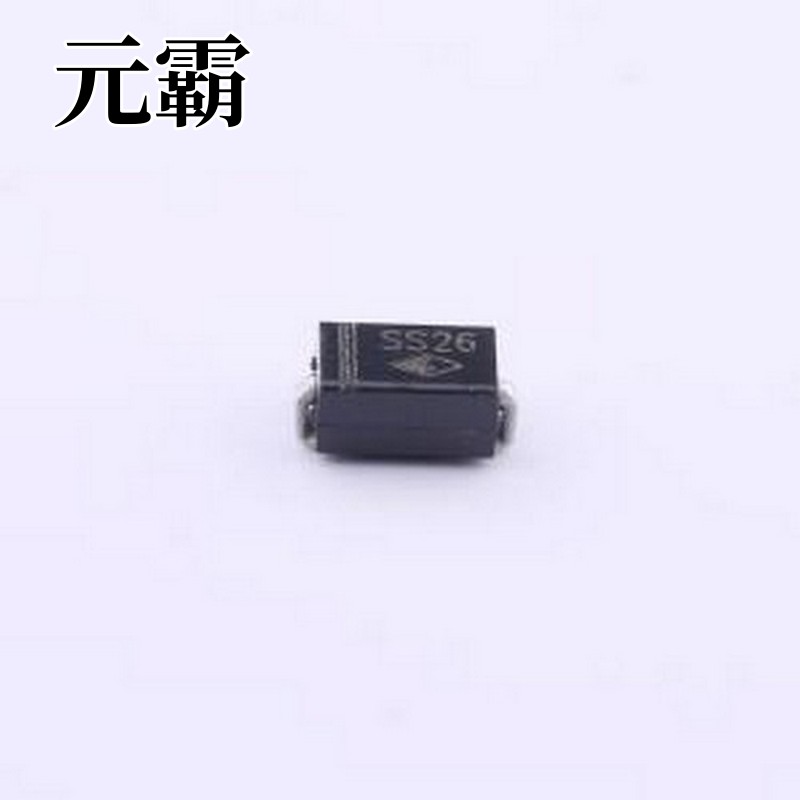 SS26 肖特基二极管 电压:60V 电流:2A SMA(DO-214AC)