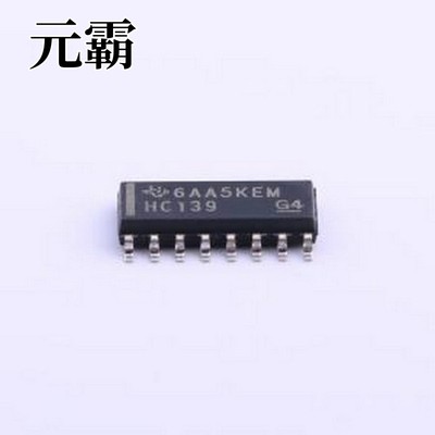 SN74HC139DR 信号开关/编解码器/多路复用器 SN74HC139DR SOIC-16