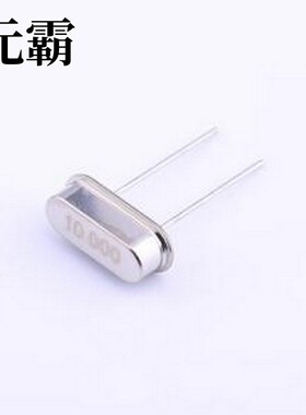 9AC100001D2060C3 无源晶振 10MHz ±20ppm 13.5pF HC-49S