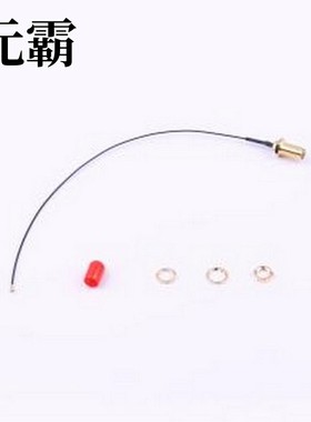 KH-IPEX3-SMA-RG081-180mm 射频连接线 I-PEX 0.81 3代转SMA射频