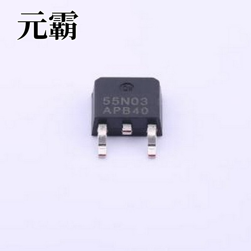 AP55N03K 场效应管(MOSFET) 1个N沟道 耐压:30V 电流:30A TO-252