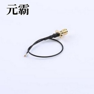 FL2SMAK 射频连接线 IPEX4 B140 双孔法兰SMA母头转四 RG1.13