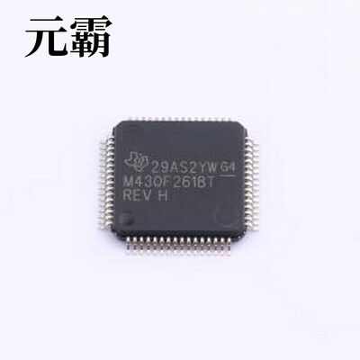 MSP430F2618TPM 单片机(MCU/MPU/SOC) 具有 116KB 闪存、8KB SRAM