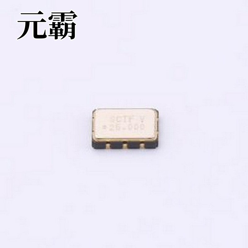 SX5V25.000B20100F30TNNS 压控晶体振荡器(VCXO) 25MHz ±30ppm C