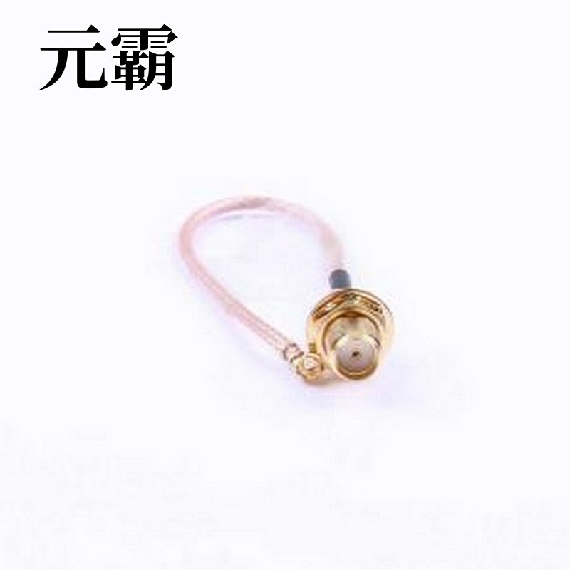 KHB(RG178)-100-28 射频连接线 I-PEX 178转SMA母头射频连接线 10