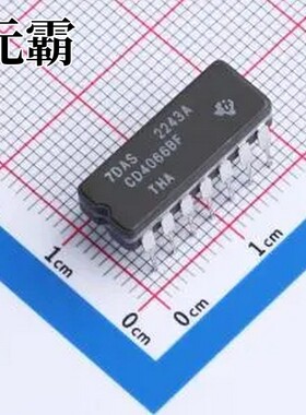 CD4066BF 信号开关/编解码器/多路复用器 CDIP-14