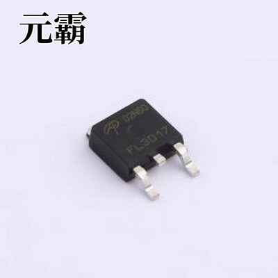 AOD2N60 场效应管(MOSFET) 1个N沟道 耐压:600V 电流:2A TO-252(D