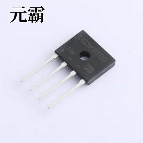 UG8KB100 整流桥 电压:1kV 电流:4A D3K