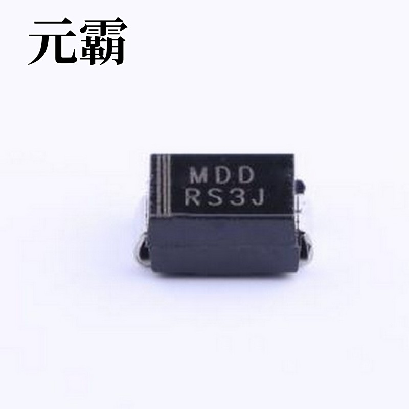 RS3JB 快恢复/高效率二极管 电压:600V 电流:3A SMB