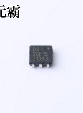 DS28E15P+ EEPROM DeepCover 安全认证器，具有 1-Wire SHA-256