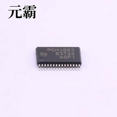 PCM1863DBTR 模数转换芯片ADC PCM1863DBTR TSSOP-30-4.4mm
