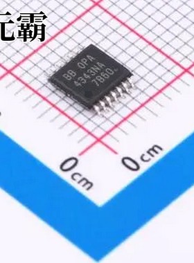 OPA4343NA/250 运算放大器 TSSOP-14