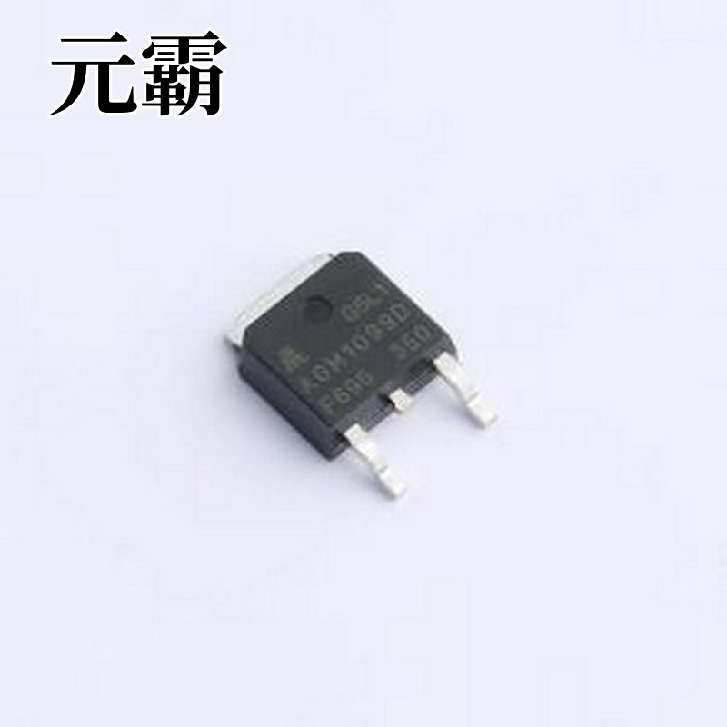 AGM1099D 场效应管(MOSFET) 1个N沟道 耐压:100V 电流:10A TO-252