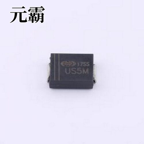 US5MC 快恢复/高效率二极管 电压:1kV 电流:5A SMC