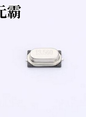 SCAXS13X56000YEQN 无源晶振 13.56MHz ±15ppm 12pF HC-49S-SMD-