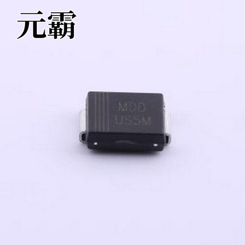 US5MC 快恢复/高效率二极管 电压:1kV 电流:5A SMC
