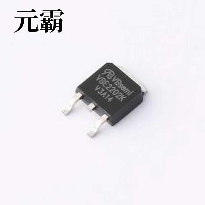 VBE2202K 场效应管(MOSFET) 1个P沟道 耐压:200V TO-252