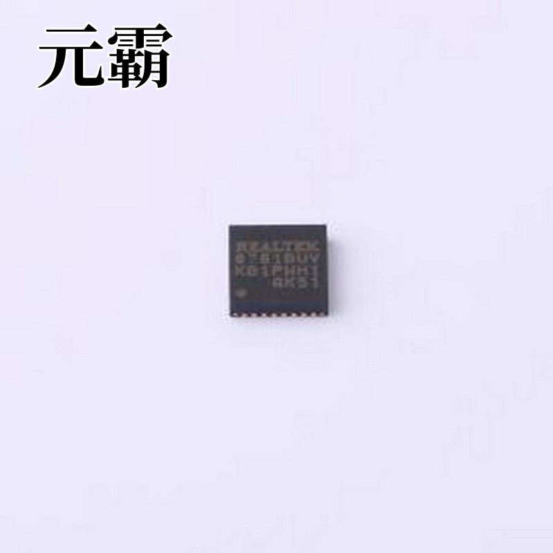 RTL8761BUV-CG 以太网收发器 RTL8761B系列蓝牙5控制器 QFN-32-EP
