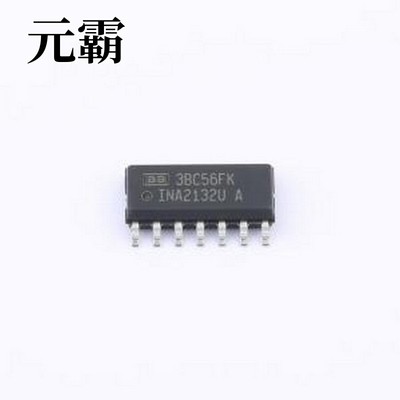 INA2132UA/2K5 差分运放 INA2132UA/2K5 SOIC-14