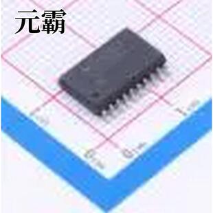 TLC7528IDWR SOIC-20-300mil 数模转换芯片DAC