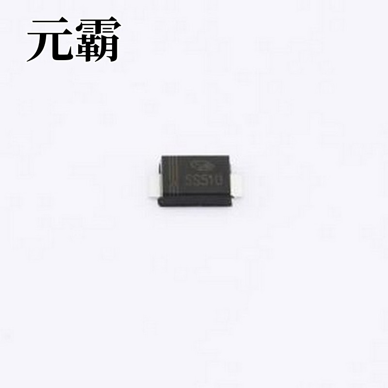 SS510F 肖特基二极管 电压:100V 电流:5A SMAF