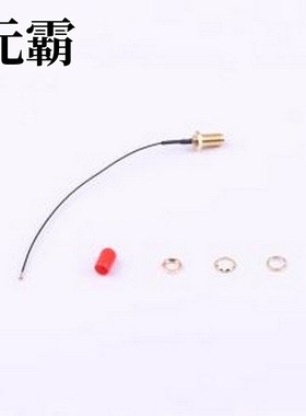 KH-IPEX3-SMA-RG081-120mm 射频连接线 I-PEX 0.81 3代转SMA母头