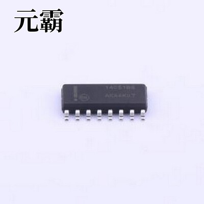MC14051BDG 模拟开关/多路复用器 MC14051B 8通道模拟多路复用器/