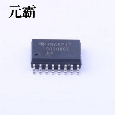 ISO3086TDWR 隔离式RS485/422收发器 3V~5.5V供电 20Mbps 收发器