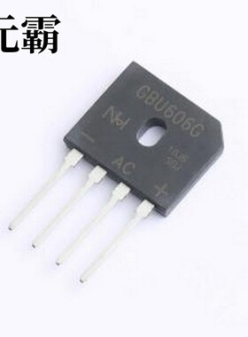 GBU606G 整流桥 电压:600V 电流:6A GBU
