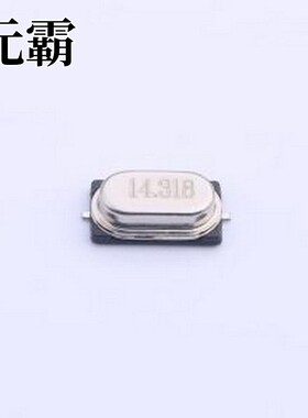 14.31818M 14PF 15PPM 无源晶振 14.31818MHz ±15ppm 14pF HC-49
