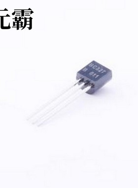 BC327(RANGE:160-400) 三极管(BJT) PNP 电流:800mA 耐压:45V 档