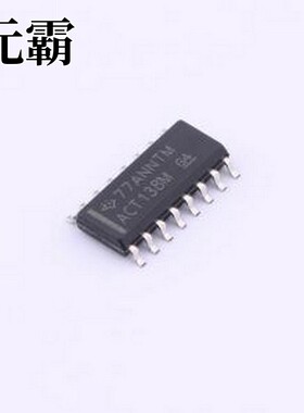 CD74ACT138M 信号开关/编解码器/多路复用器 CD74ACT138M SOIC-16
