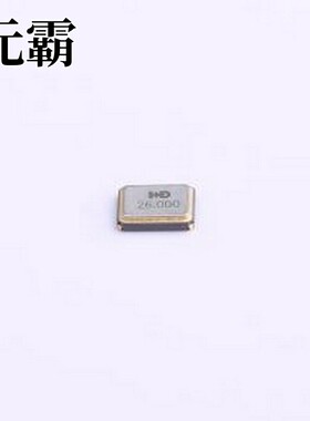 7B026000C01 无源晶振 26MHz ±10ppm 7pF SMD3225-4P