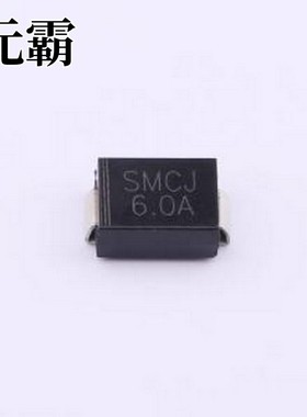 SMCJ6.0A 静电和浪涌保护(TVS/ESD) 单向TVS 6V截止 145.7A峰值脉