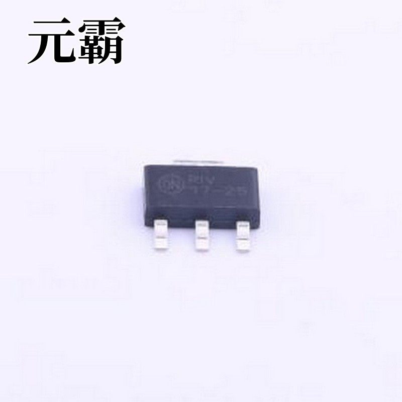 NCP1117ST25T3G 线性稳压器(LDO) 输入20V 输出2.5V 1A SOT-223-4