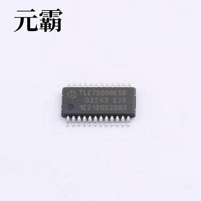 TLE75008-ESD 功率电子开关 继电器驱动芯片 TSDSO-24