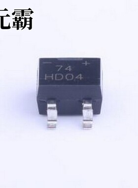 HD04-T 整流桥 电压:400V 电流:800mA MiniDIP