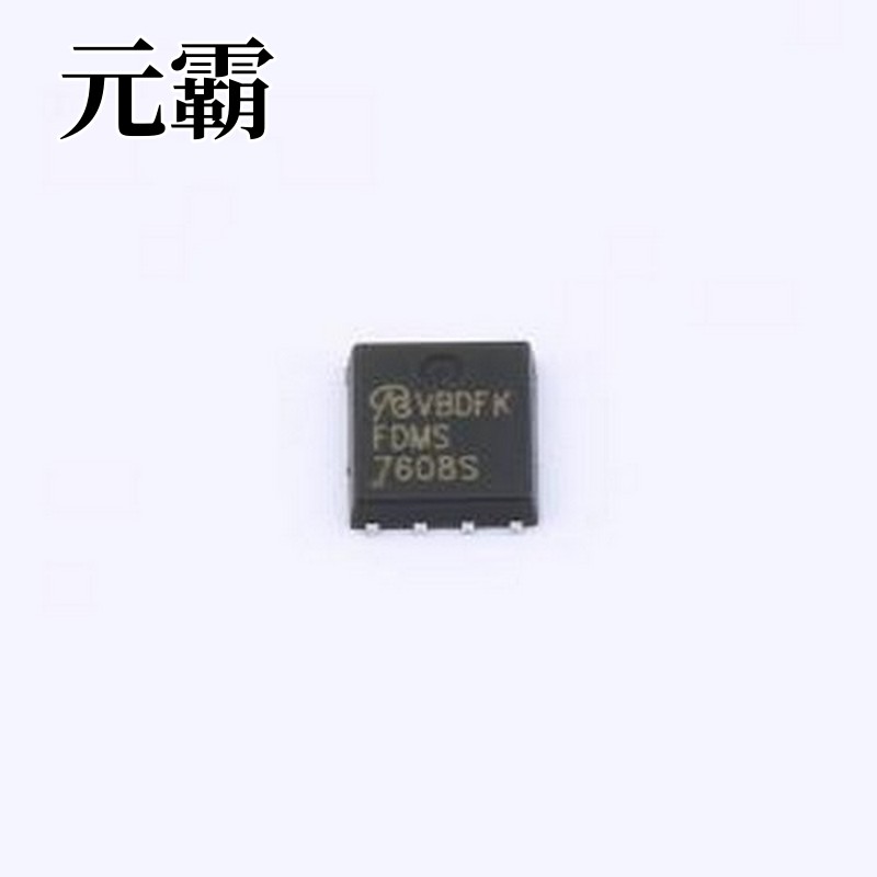 FDMS7608S-VB 场效应管(MOSFET) 2个N沟道 耐压:30V 电流:60A DFN