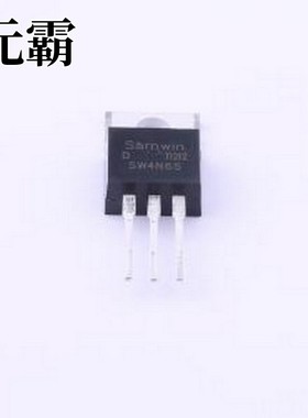 SW4N65 场效应管(MOSFET) 1个N沟道 耐压:650V 电流:4A TO-220