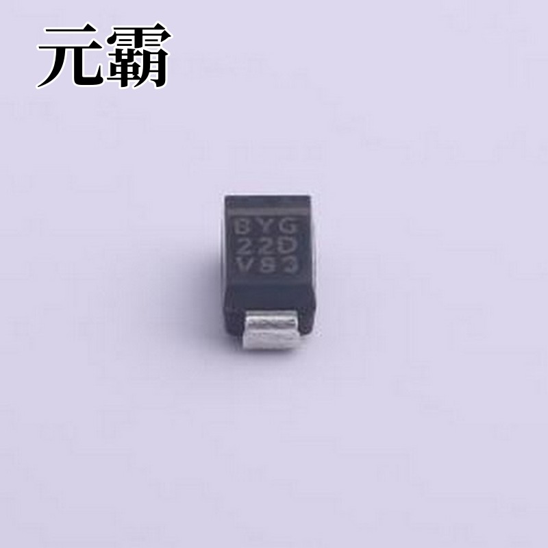 BYG22DHE3_A/H 雪崩二极管 电压:200V 电流:2A SMA(DO-214AC)
