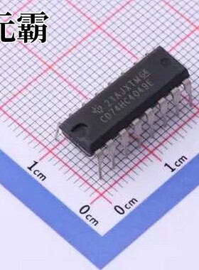 CD74HC4049E PDIP-16 缓冲器/驱动器/收发器