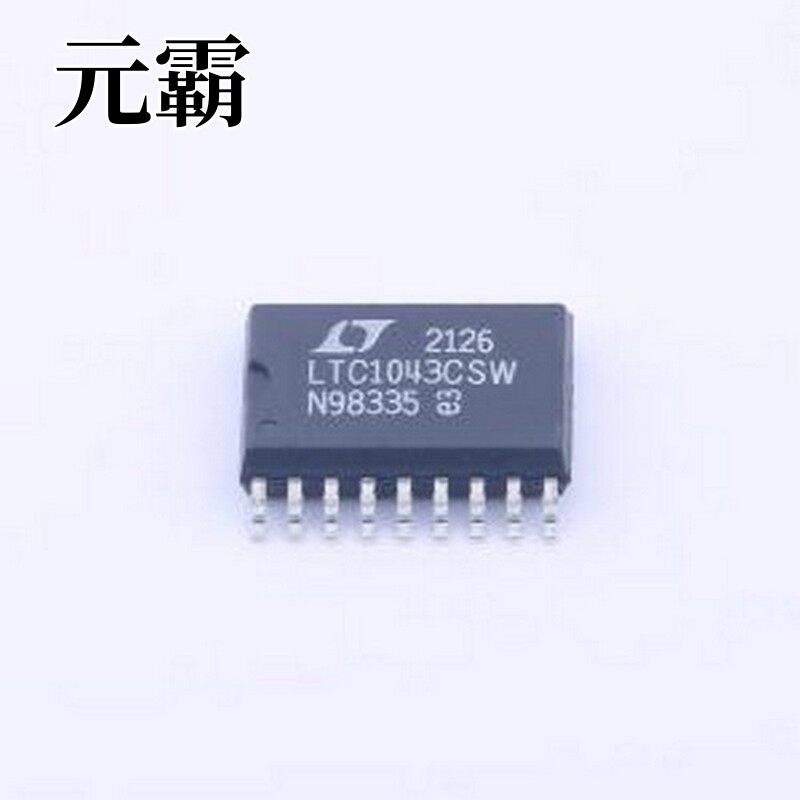 LTC1043CSW#PBF DC-DC电源芯片 精密双通道电容切换电路 SO-18-30