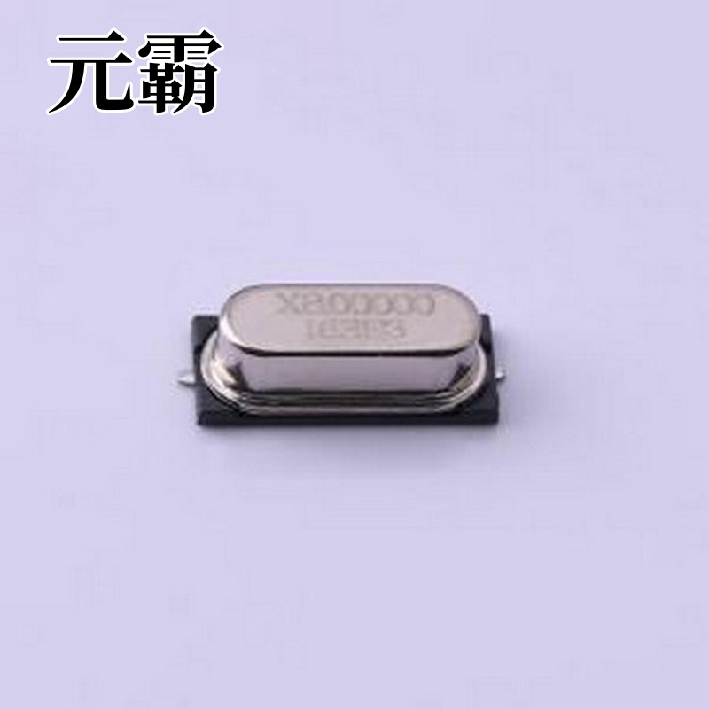 49SAT08000122080 无源晶振 8MHz ±20ppm 12pF HC-49S-SMD