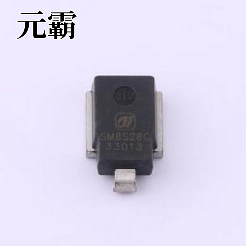 SM8S28CA 静电和浪涌保护(TVS/ESD) TVS 28V截止 145A峰值脉冲 DO