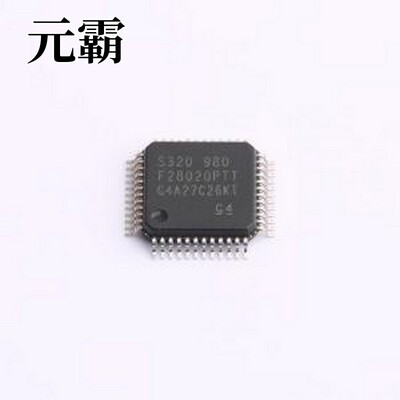 TMS320F28020PTT 单片机(MCU/MPU/SOC) 具有 40MHz、32KB 闪存、8
